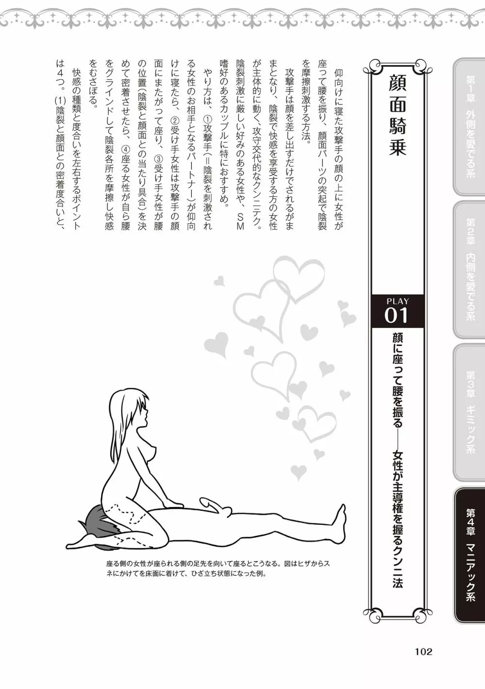 舐めイカセ！クンニリングス完全マニュアル イラスト版 …… なめイキッ！ Page.104