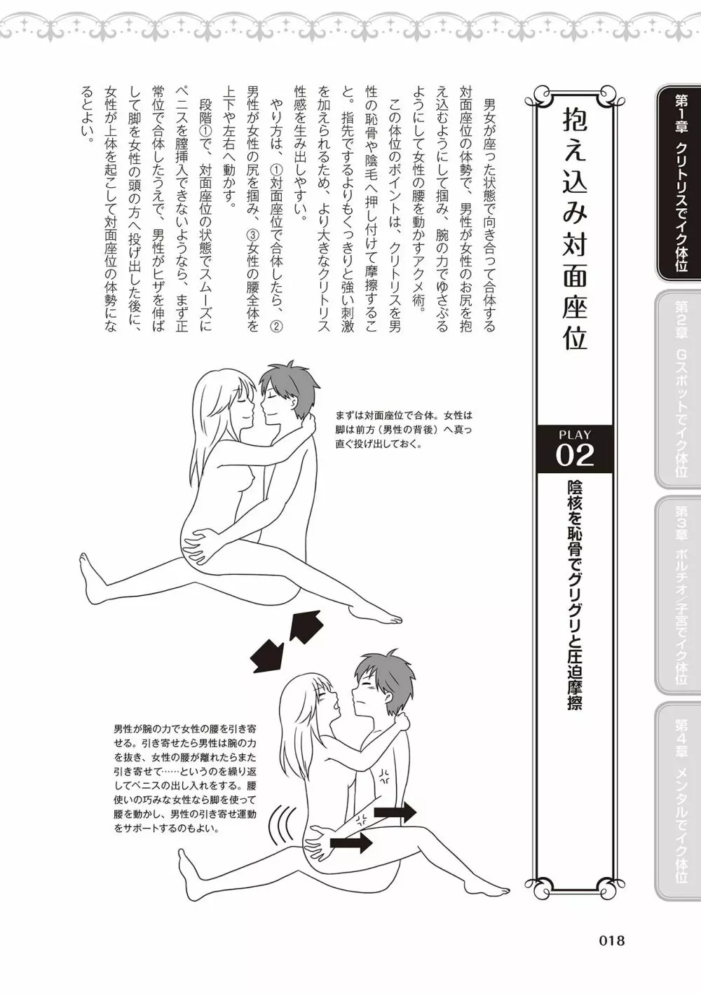 女性が必ずイク体位・オーガズム48手 完全マニュアル イラスト版 ……せくポジ48！ Page.20