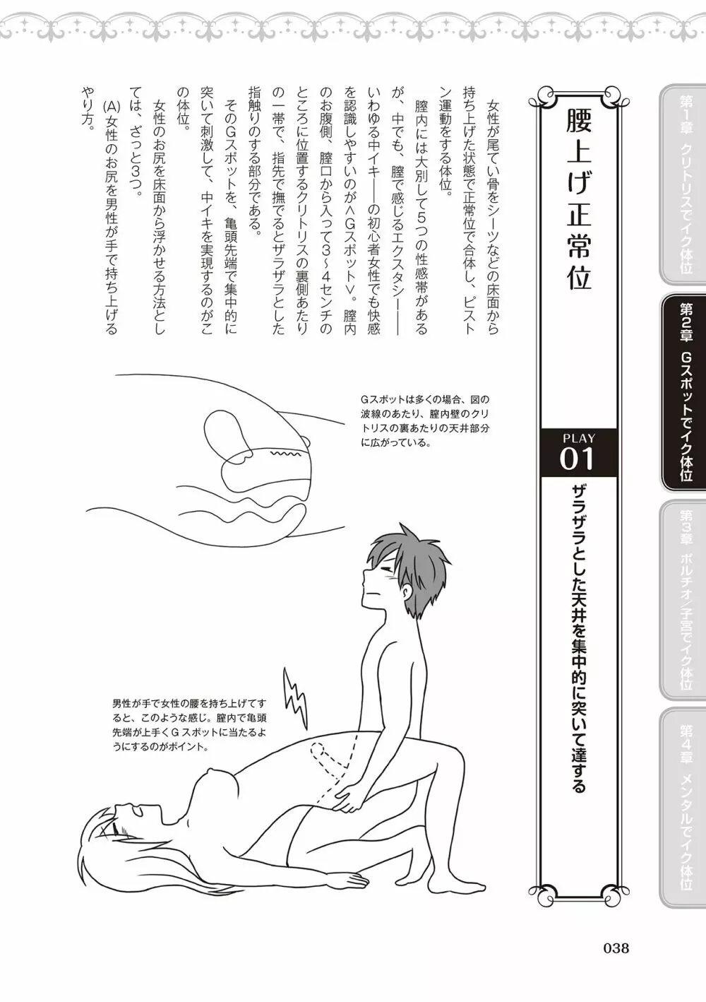 女性が必ずイク体位・オーガズム48手 完全マニュアル イラスト版 ……せくポジ48！ Page.40