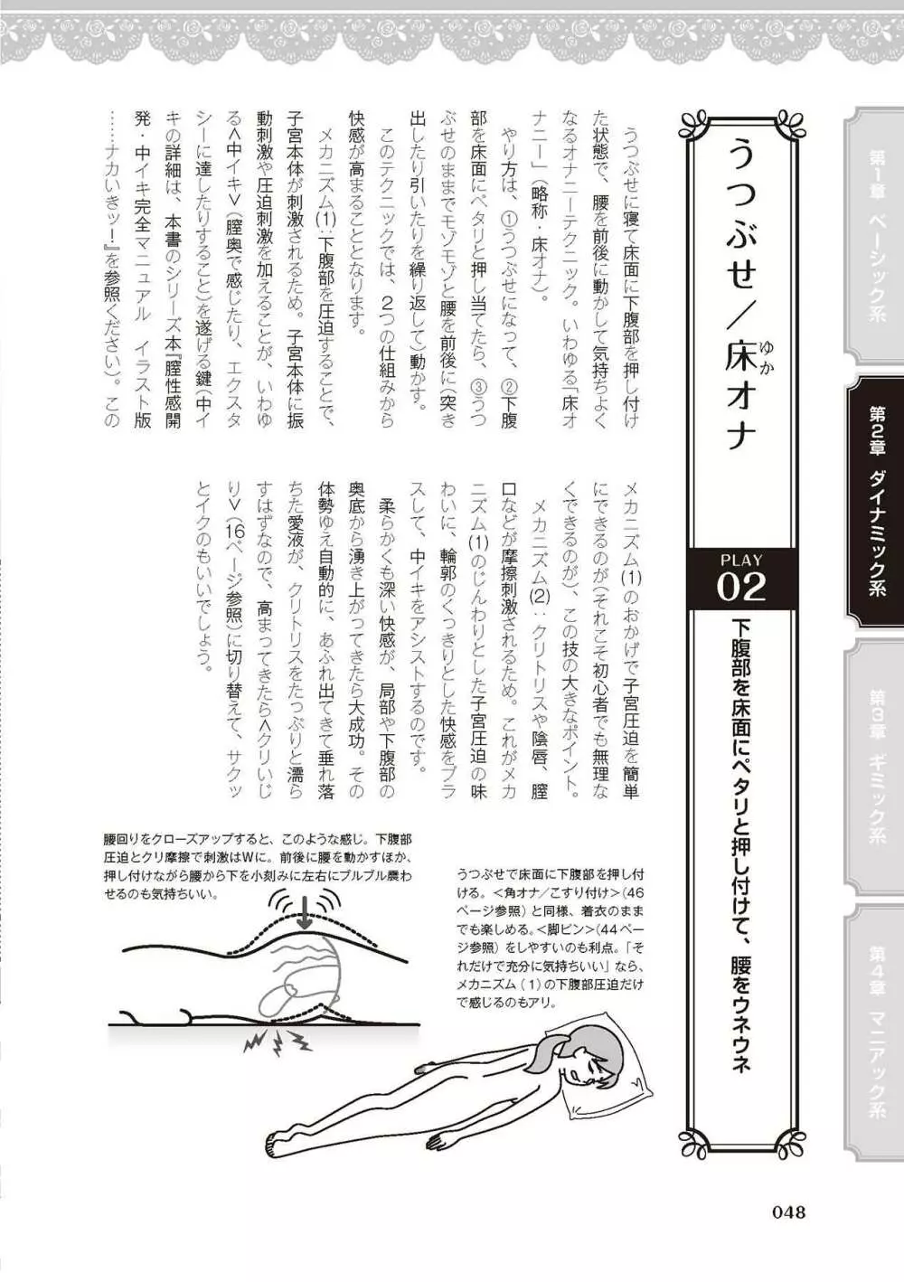 女のコのひとりエッチ完全マニュアル イラスト版……ひとりエッチ Page.50