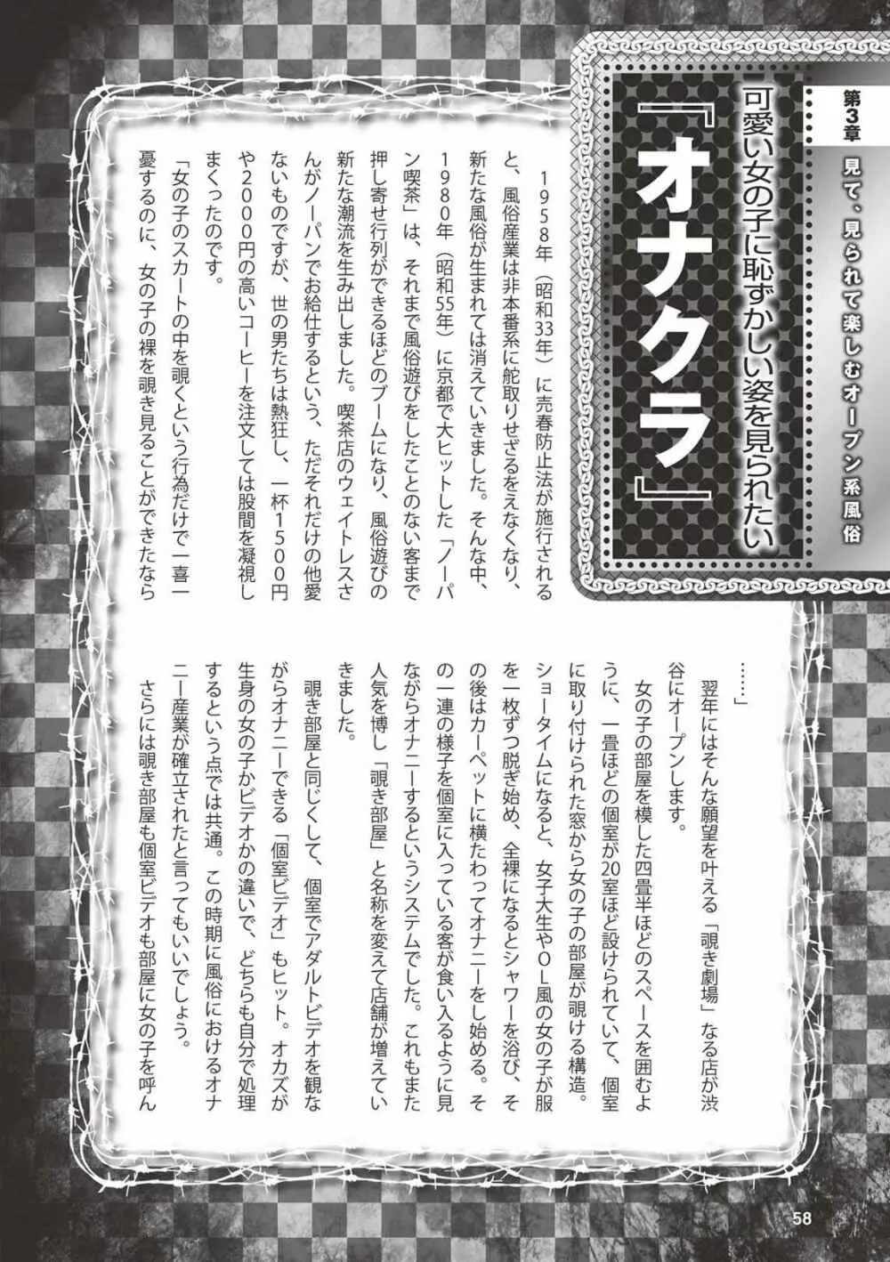 アブノーマル風俗入門 ラブドール風俗から、1000万円の風俗嬢まで Page.60