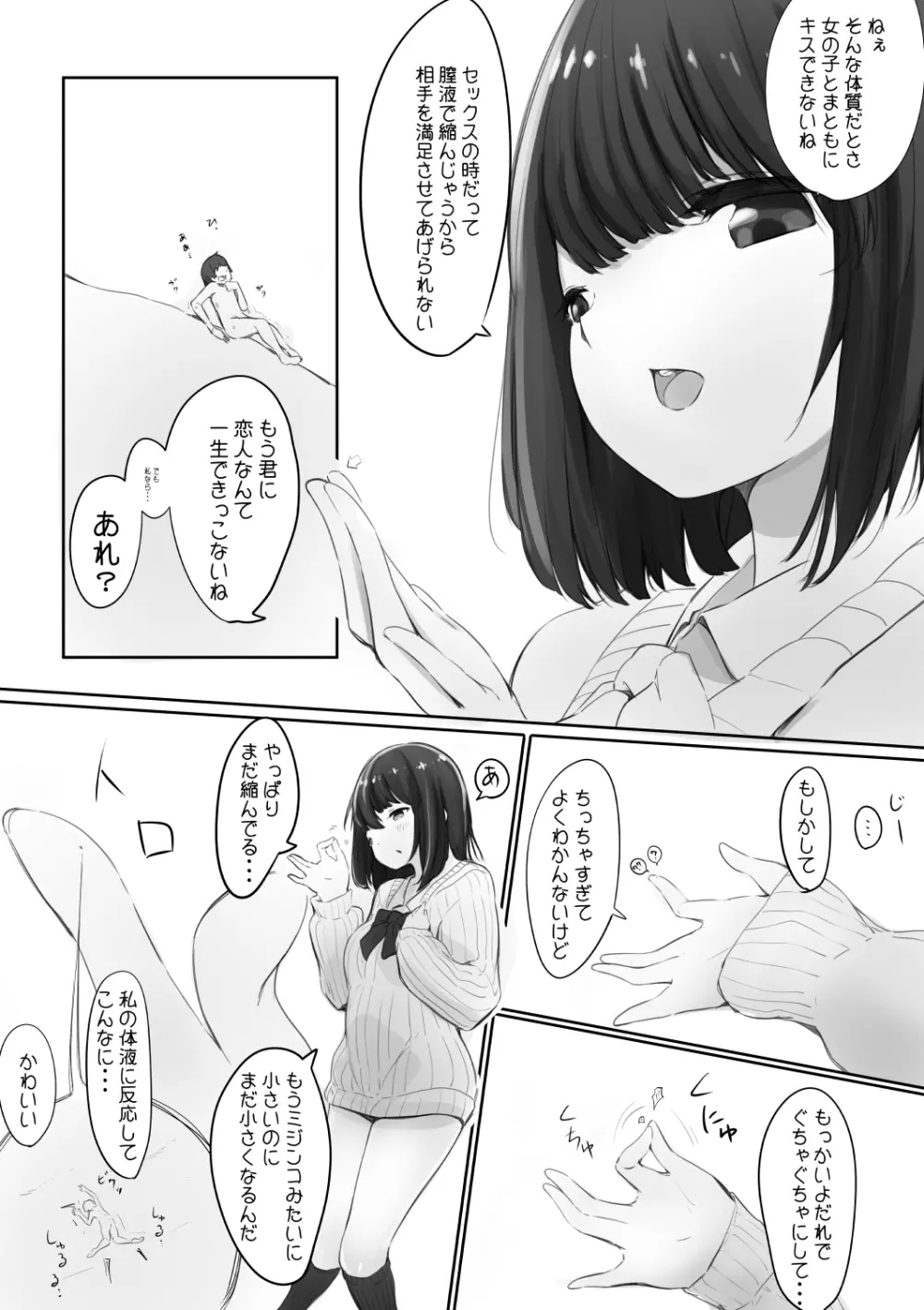 体液で縮められるシチュ Page.6