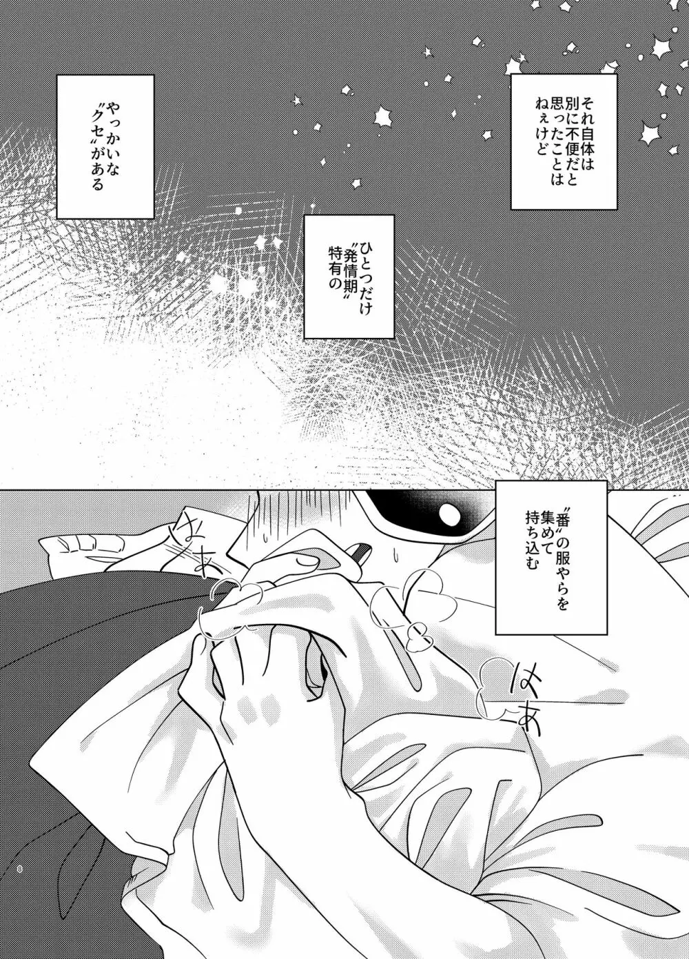 真夏 暑がり 厚着の君 Page.7