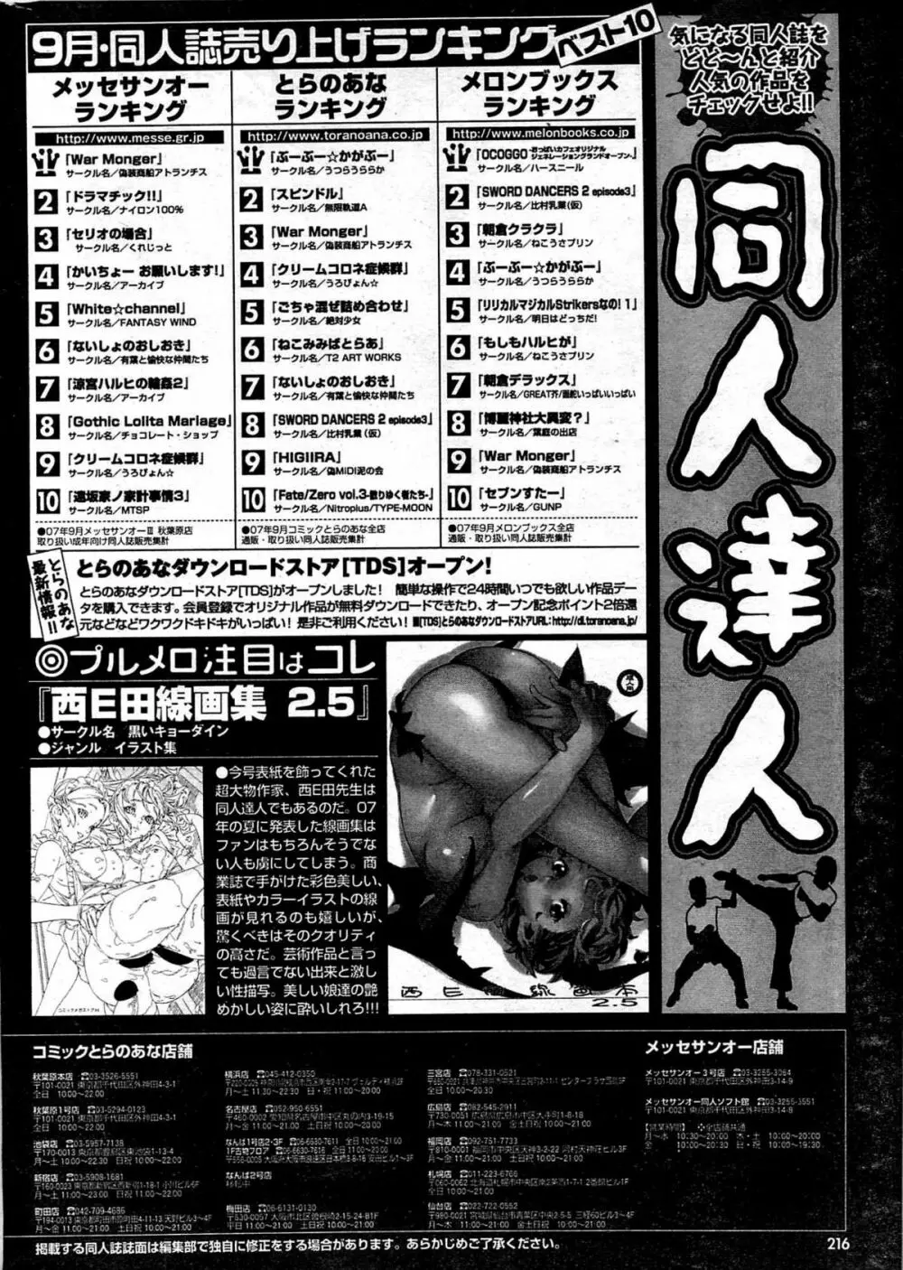 COMIC プルメロ 2008年01月号 vol.13 Page.215