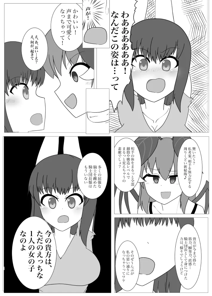 高貴な騎士の俺が淫魔に堕ちるまで Page.14