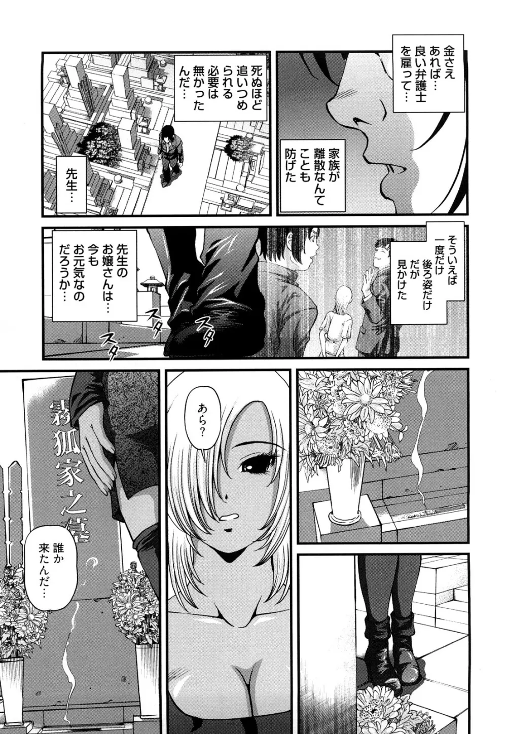 縛悦の虜 淫獄師 Page.157