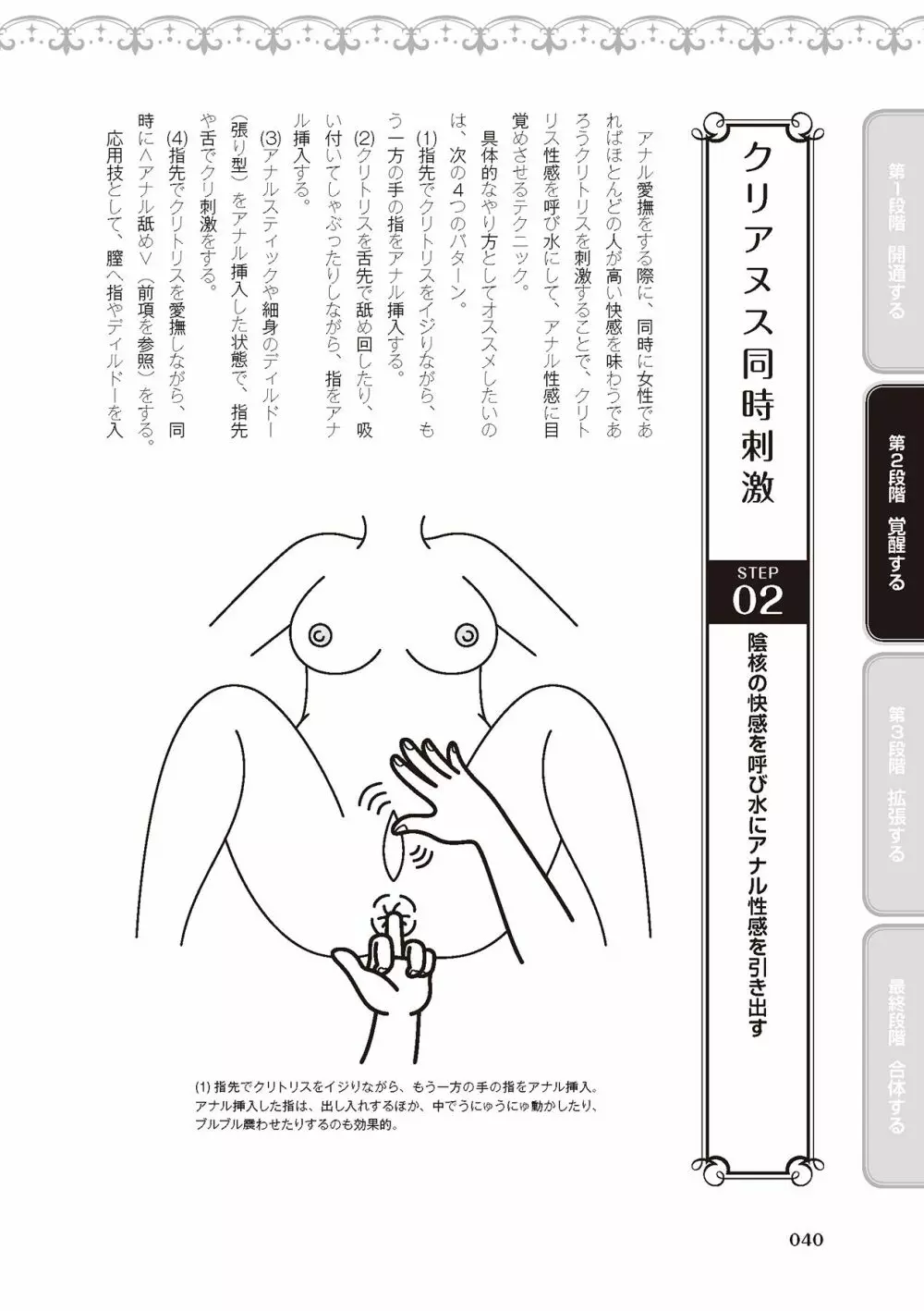 アナル性感開発・お尻エッチ 完全マニュアル イラスト版…尻アナッ！ Page.42