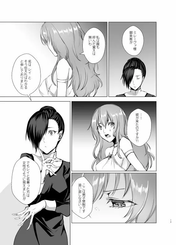 月光塔の夢 女体化童話~男子禁制の塔~ Page.13