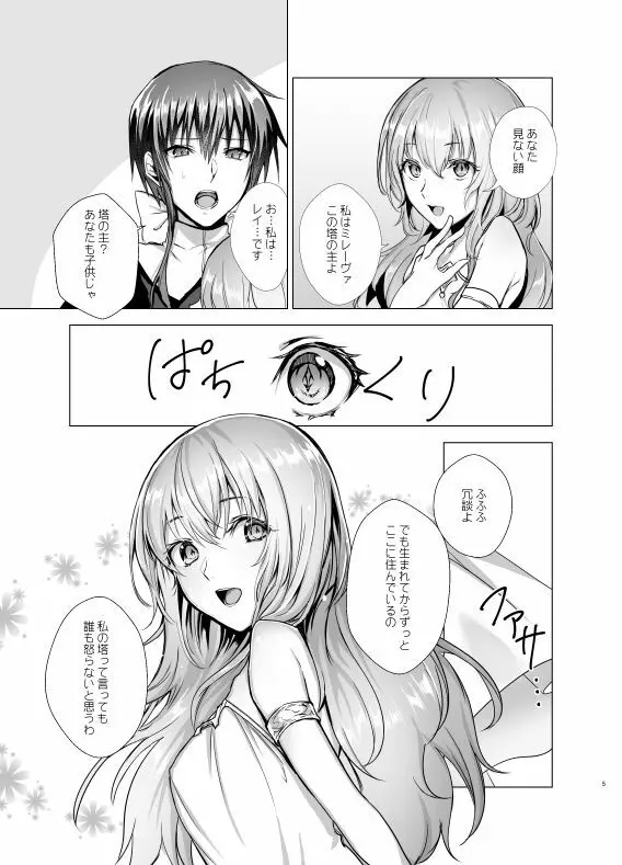 月光塔の夢 女体化童話~男子禁制の塔~ Page.5
