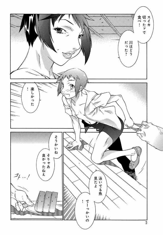 叔母と田舎と、夏の体験 Page.2