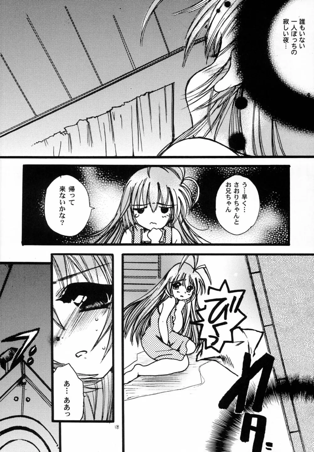 はじめてのないしょなの3 Page.17