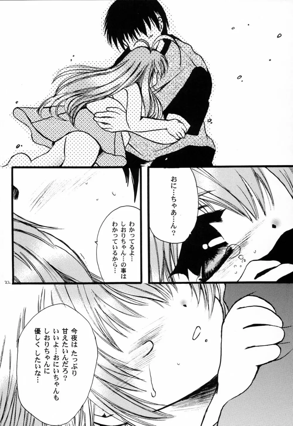 はじめてのないしょなの3 Page.21