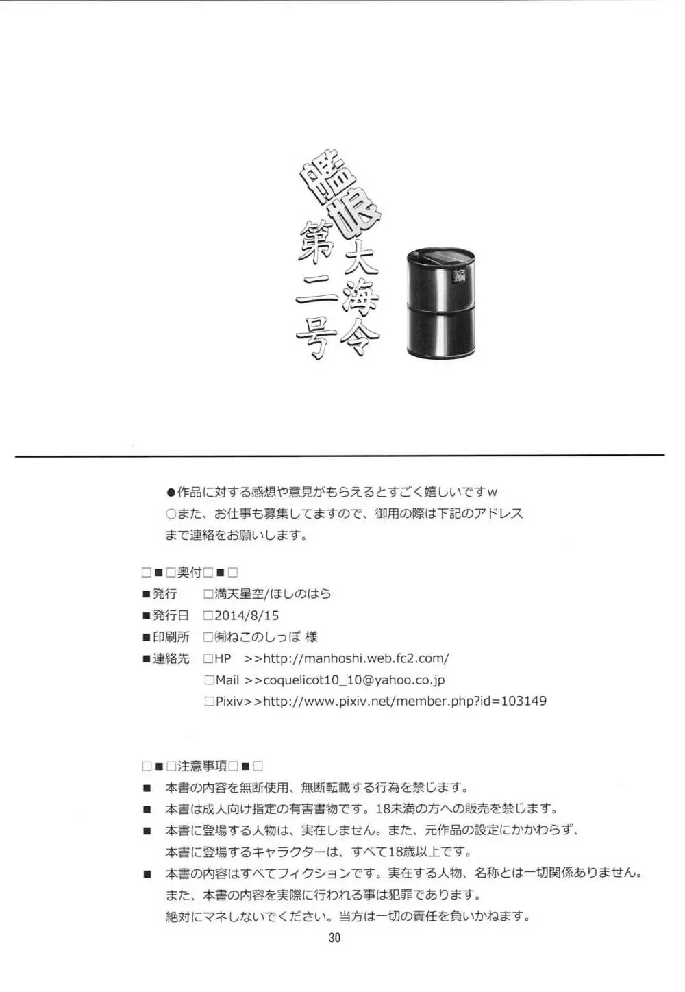 艦娘大海令第二号 Page.29