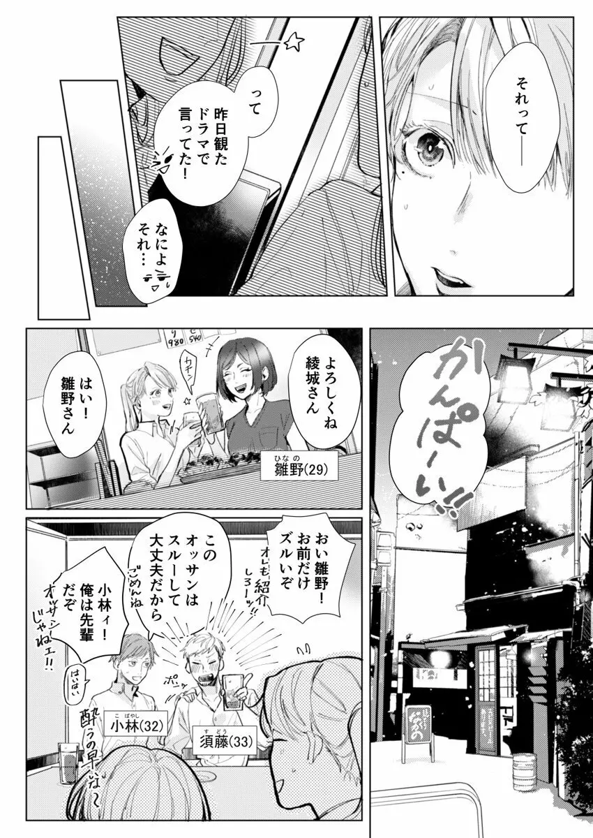 26歳処女、チャラ男上司に抱かれました 1巻 Page.8
