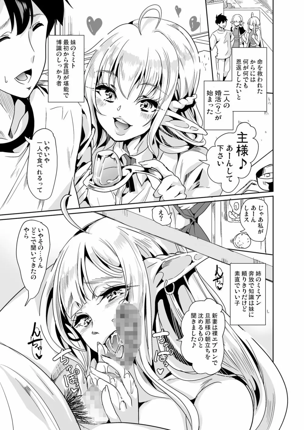 スケベエルフ姉妹、婚活に来る ~ハーレムレッスン~ Page.6