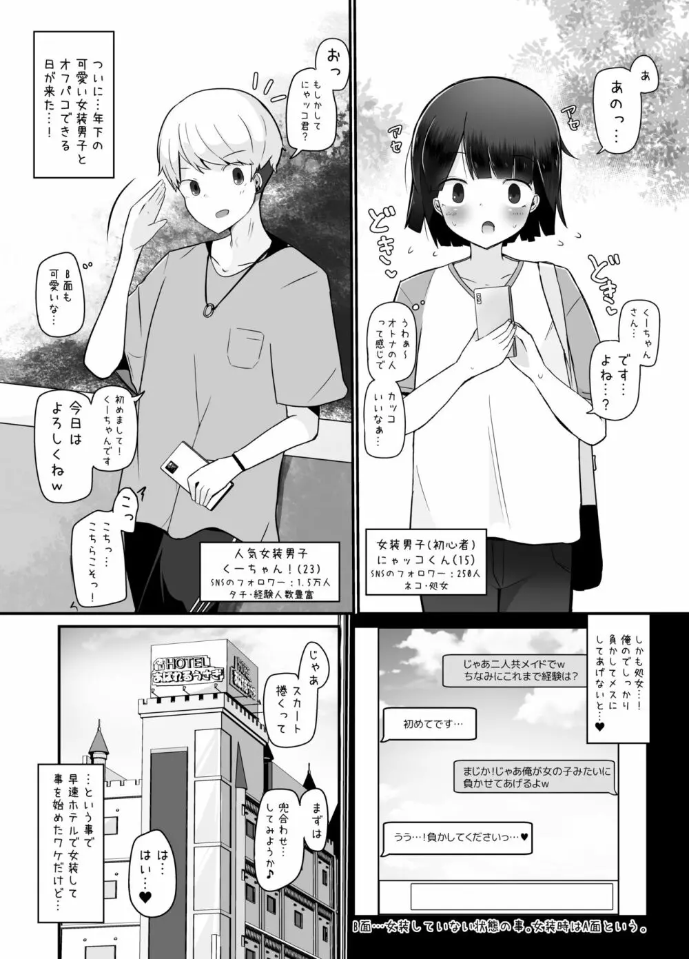 巨根男の娘短編集 Page.9