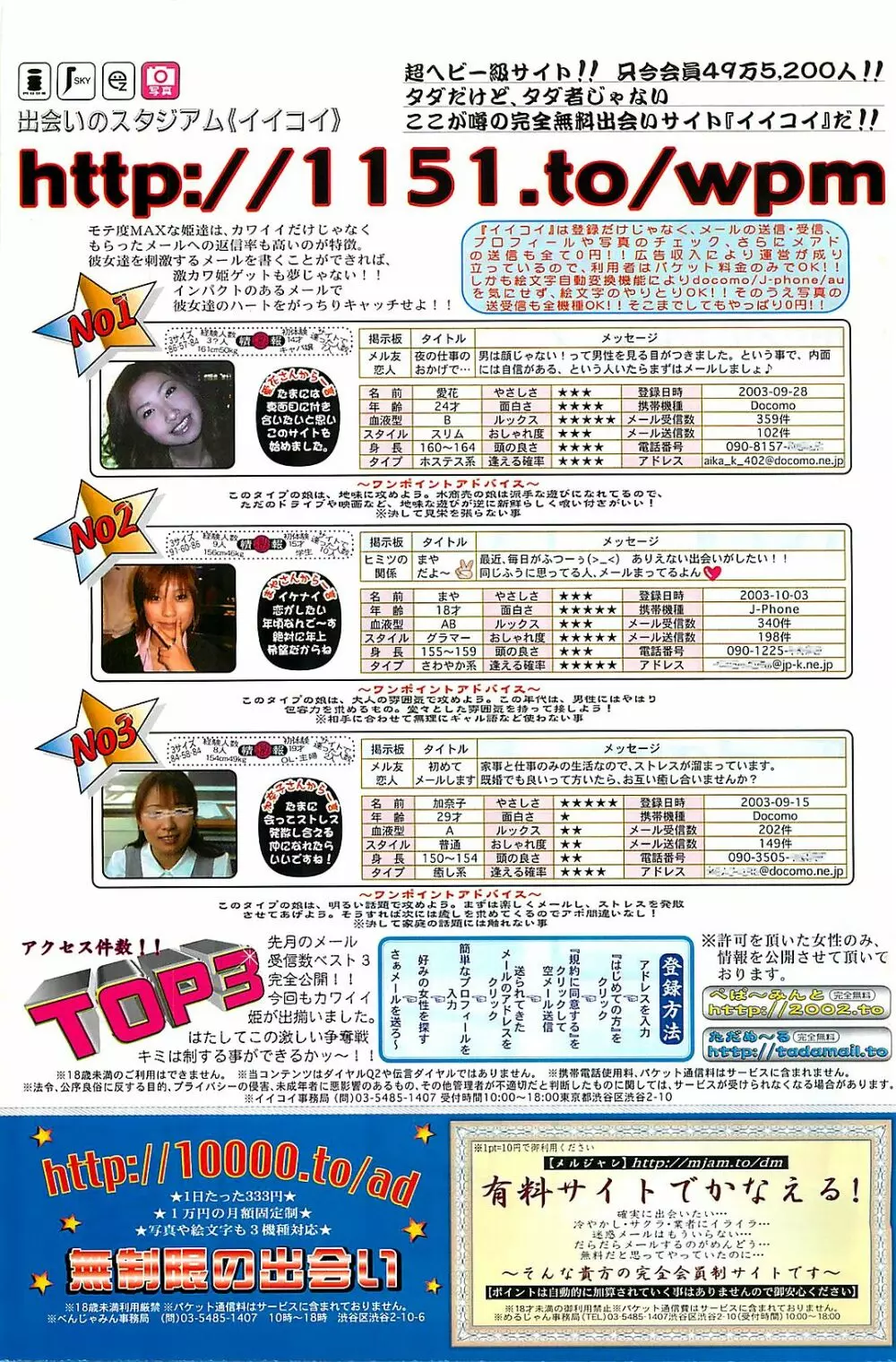 COMIC ペンギンクラプ山賊版 2003年12月号 Page.111