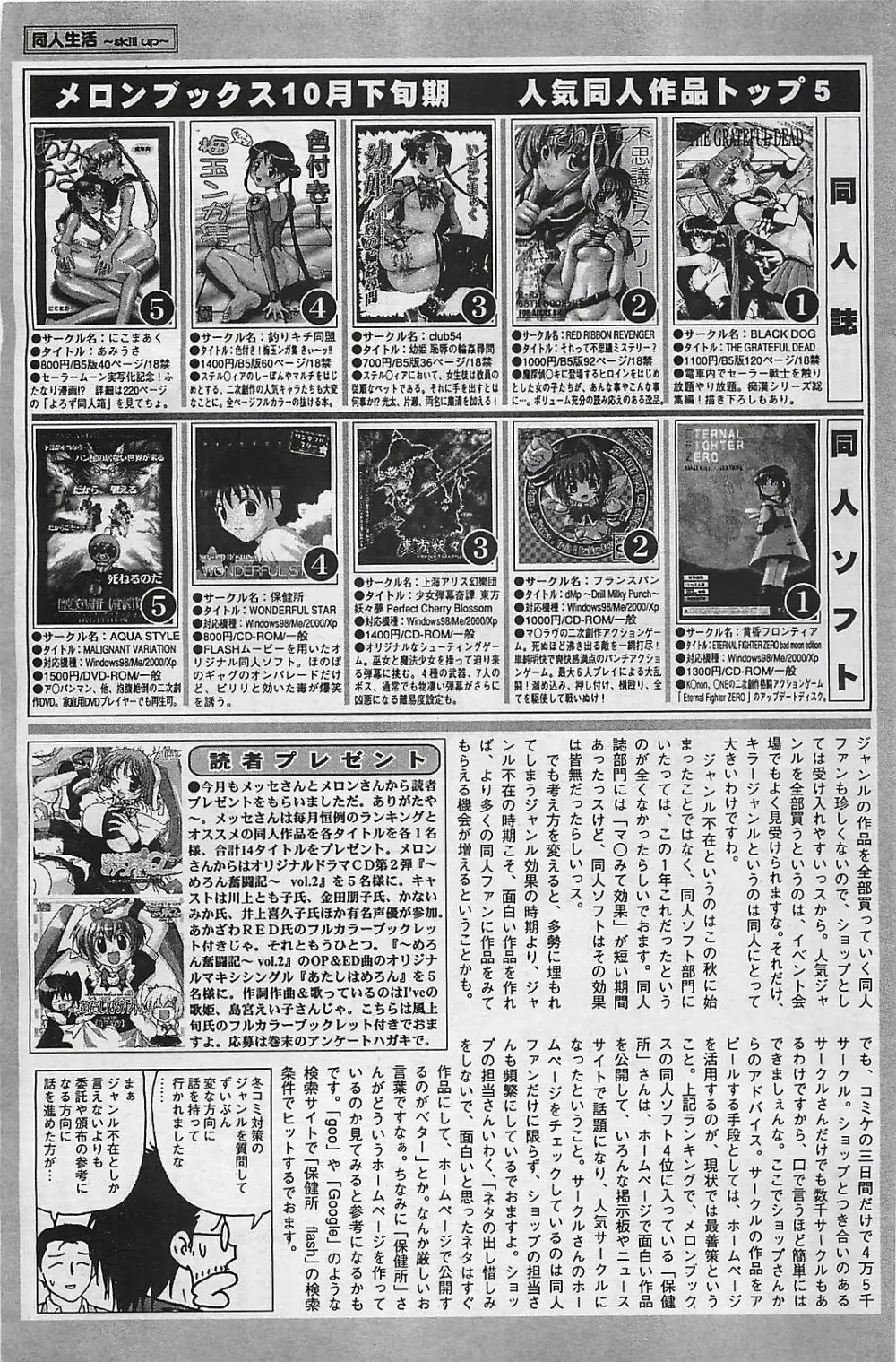 COMIC ペンギンクラプ山賊版 2003年12月号 Page.133