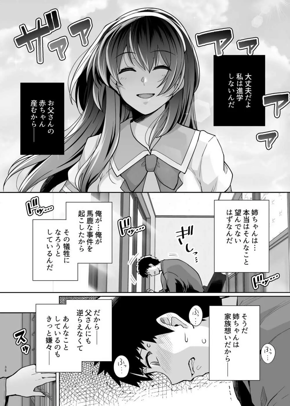 姉は親父に抱かれてる 2 Page.36