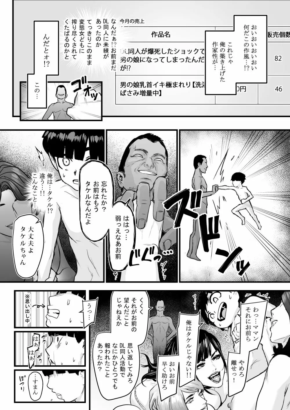 【実録！】DL同人が売れなさすぎてクソ〇キになってしまった男 Page.45