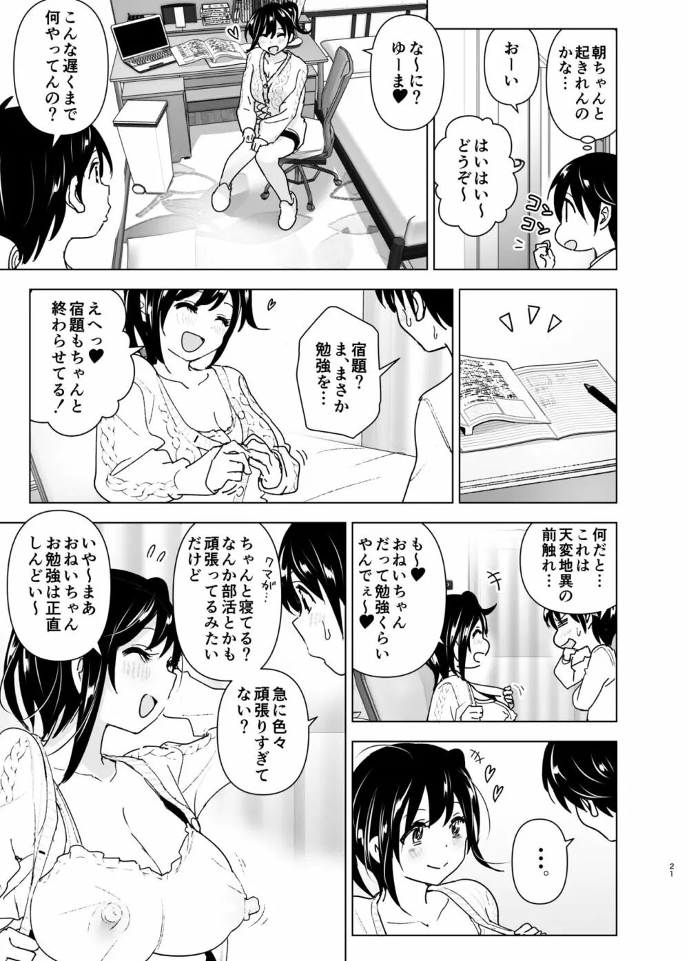 おねいちゃんと愚痴を聞いてあげる弟の話 Page.20