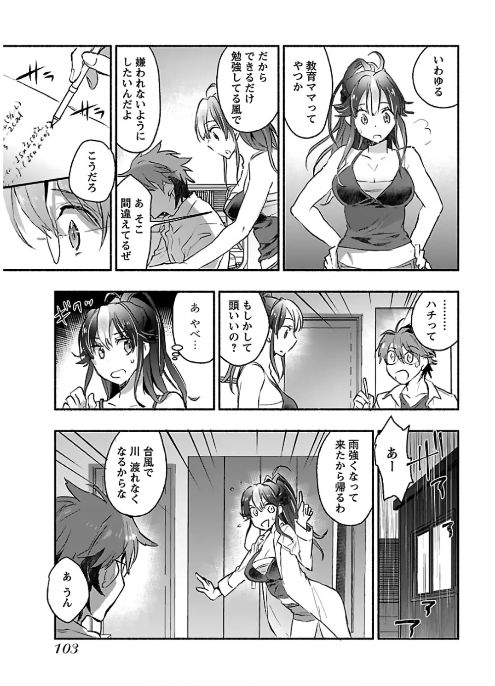 ヤンキー娘になつかれて今年も受験に失敗しそうです vol2 Page.105