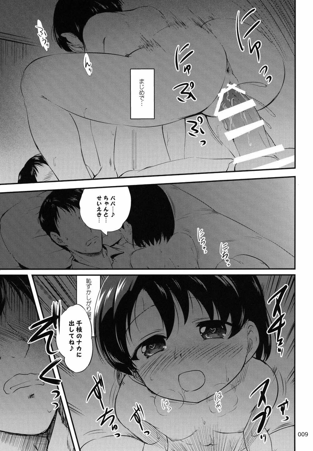 パパとシちゃう千枝はワルイコですか? Page.8