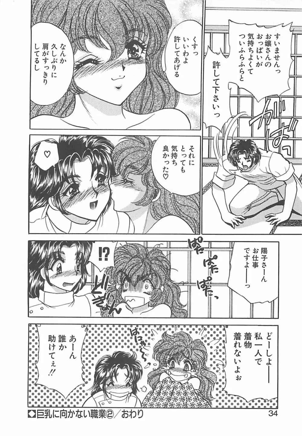 巨乳に向かない職業 Page.33