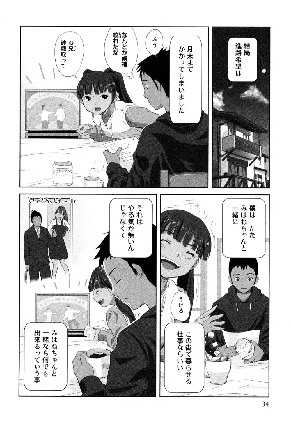 みはねに全部出して Page.37