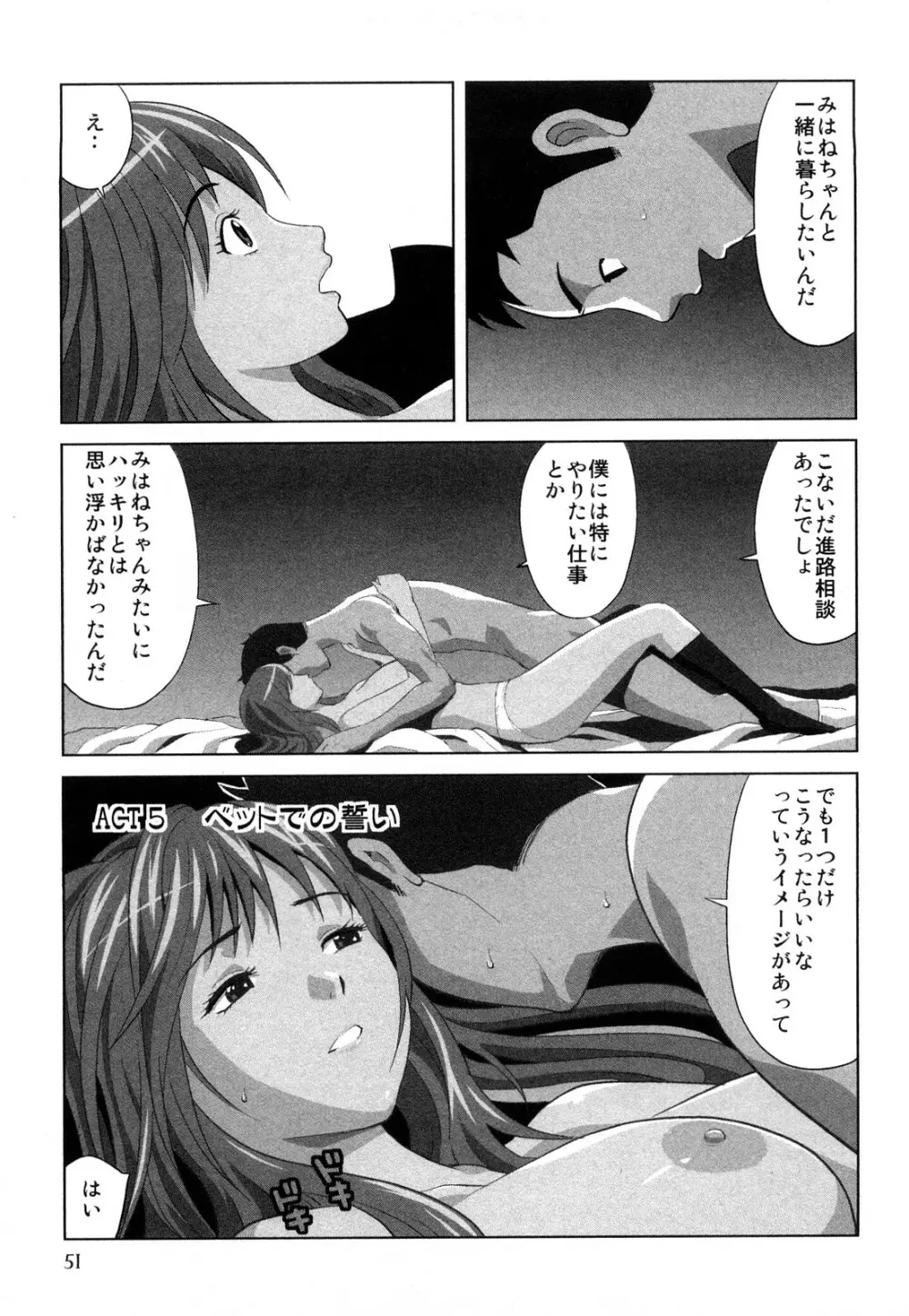 みはねに全部出して Page.54