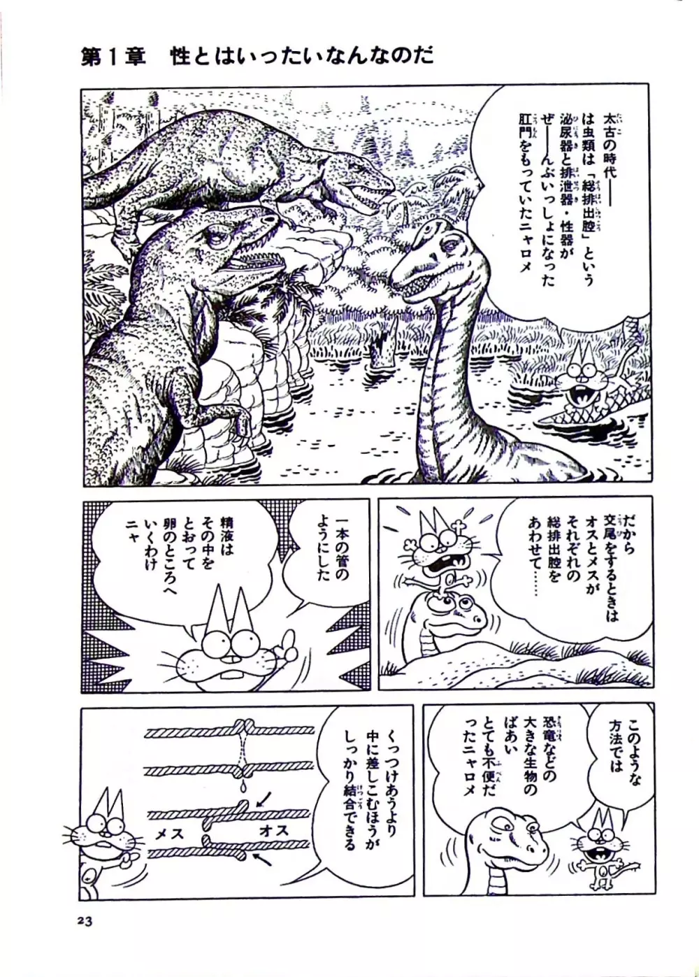 ニャロメのおもしろ性教室 Page.29