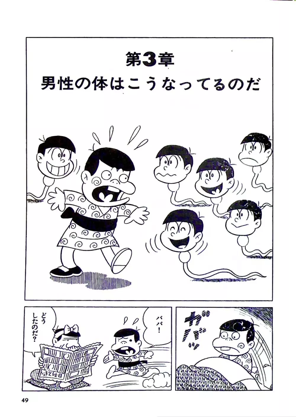 ニャロメのおもしろ性教室 Page.55