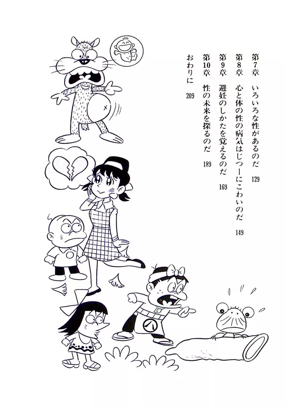 ニャロメのおもしろ性教室 Page.9