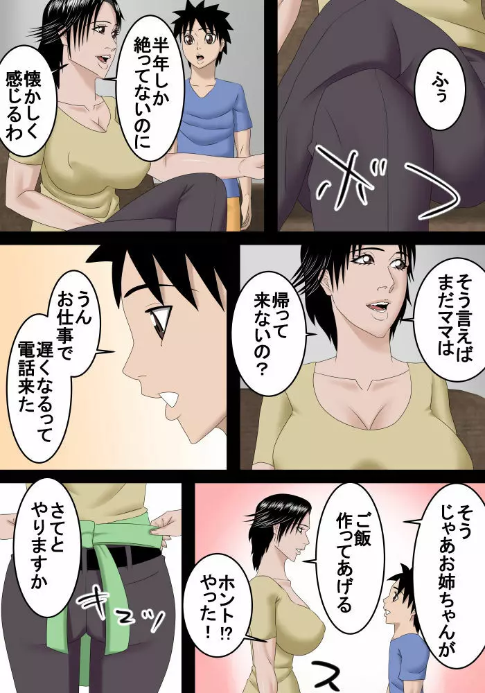 結婚したお姉ちゃんが家に戻ってきた Page.4