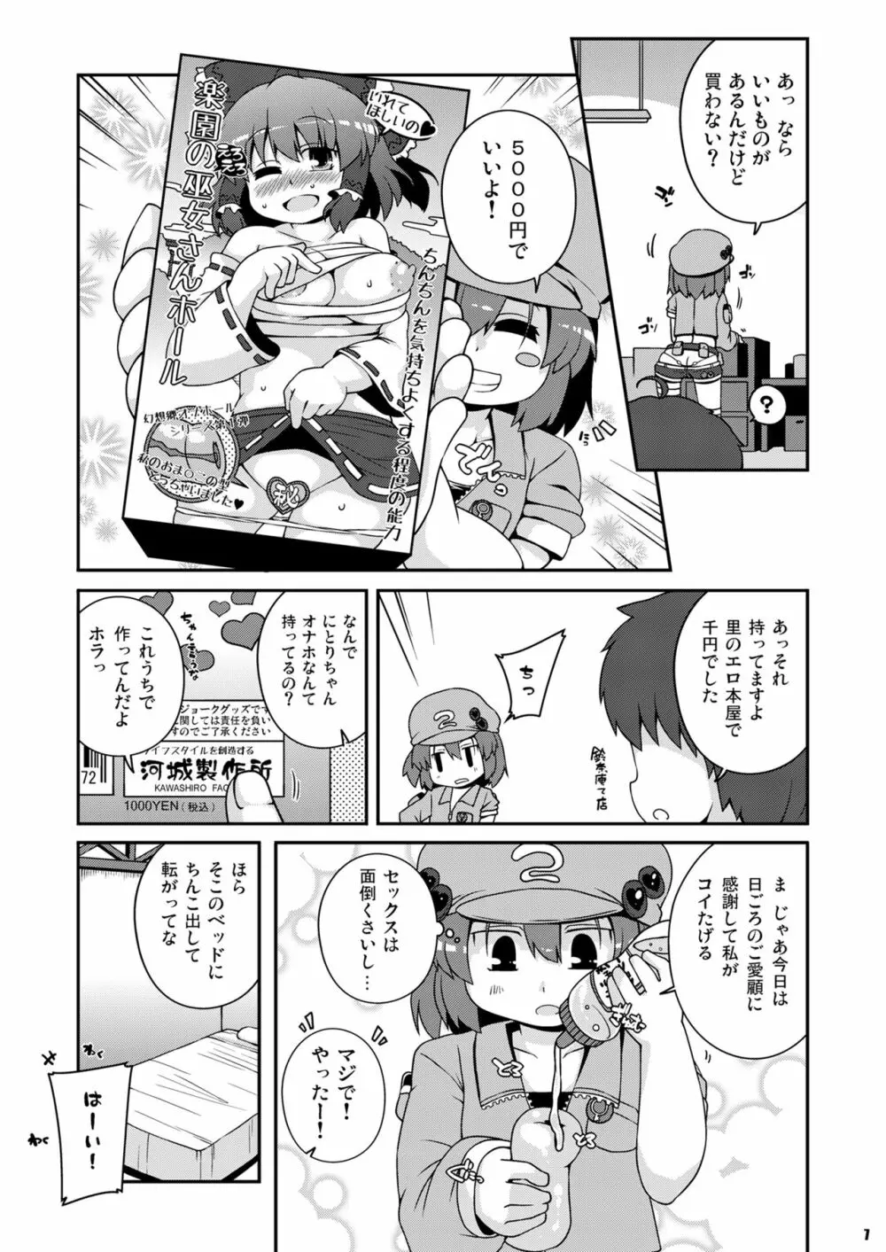 悪性河城にとりさん Page.7