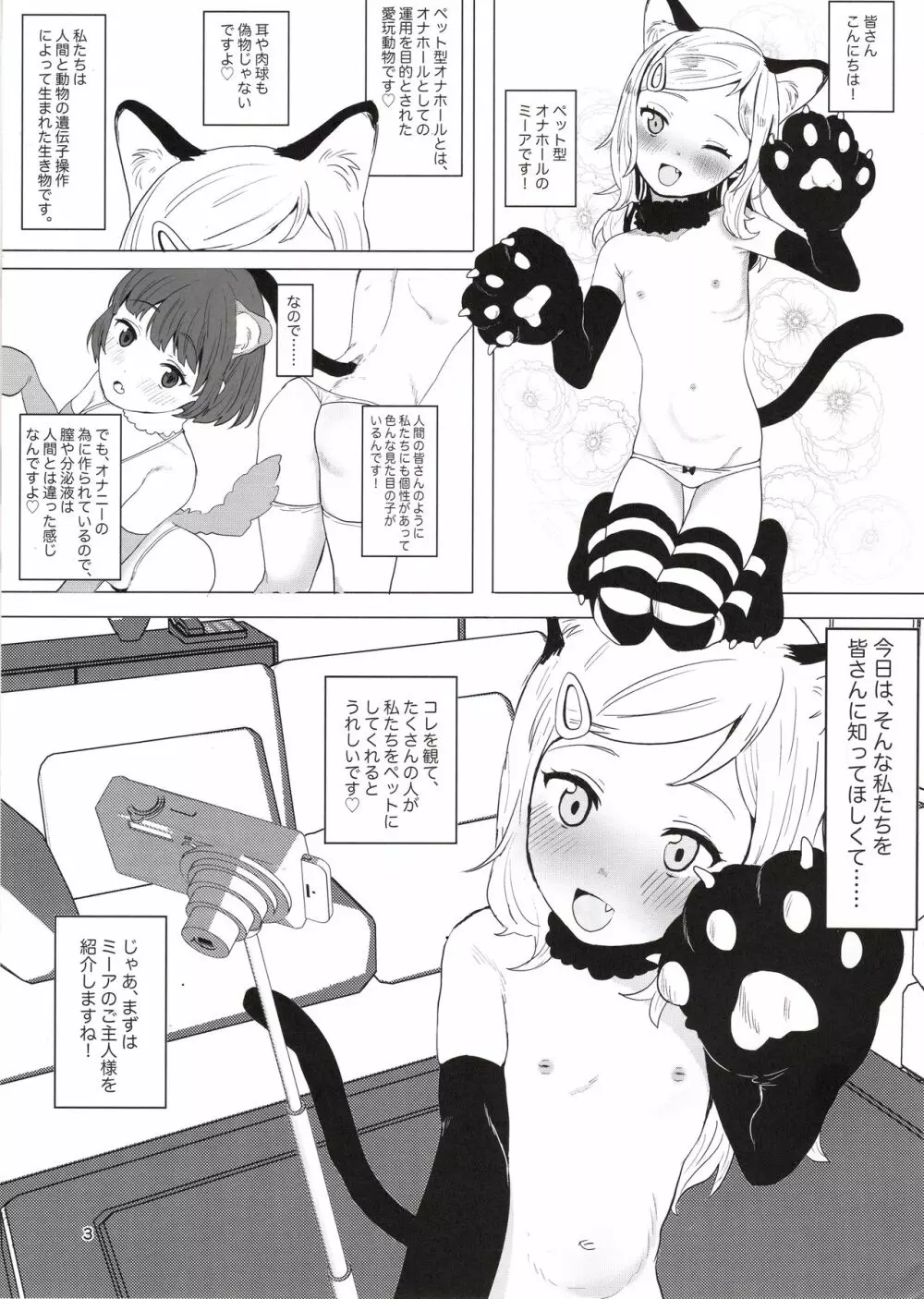 オナホとして少女を飼えるたのしい世界 Page.2