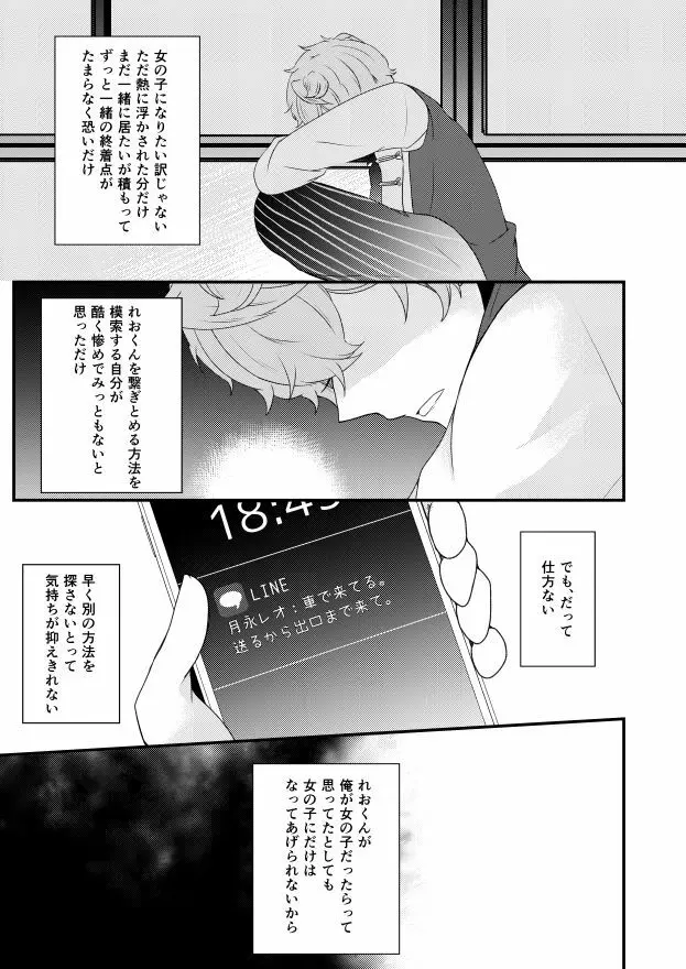 【Web再録/レオいず】全部アンタの所為だから&通販のお知らせ Page.10