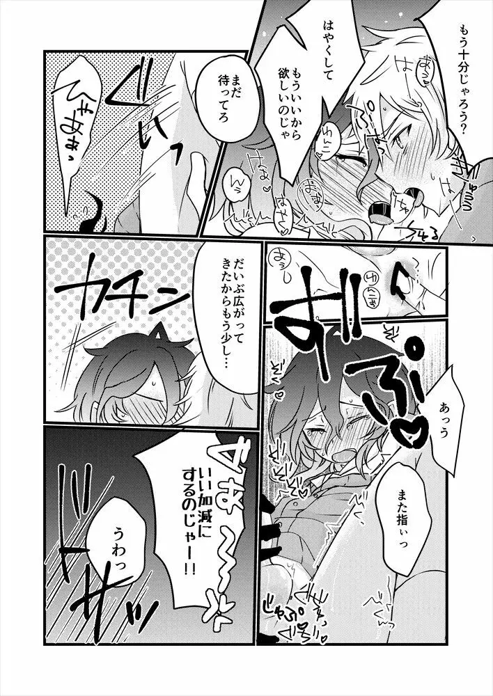 【web再録】初夜まで「待て」ができる犬 Page.13