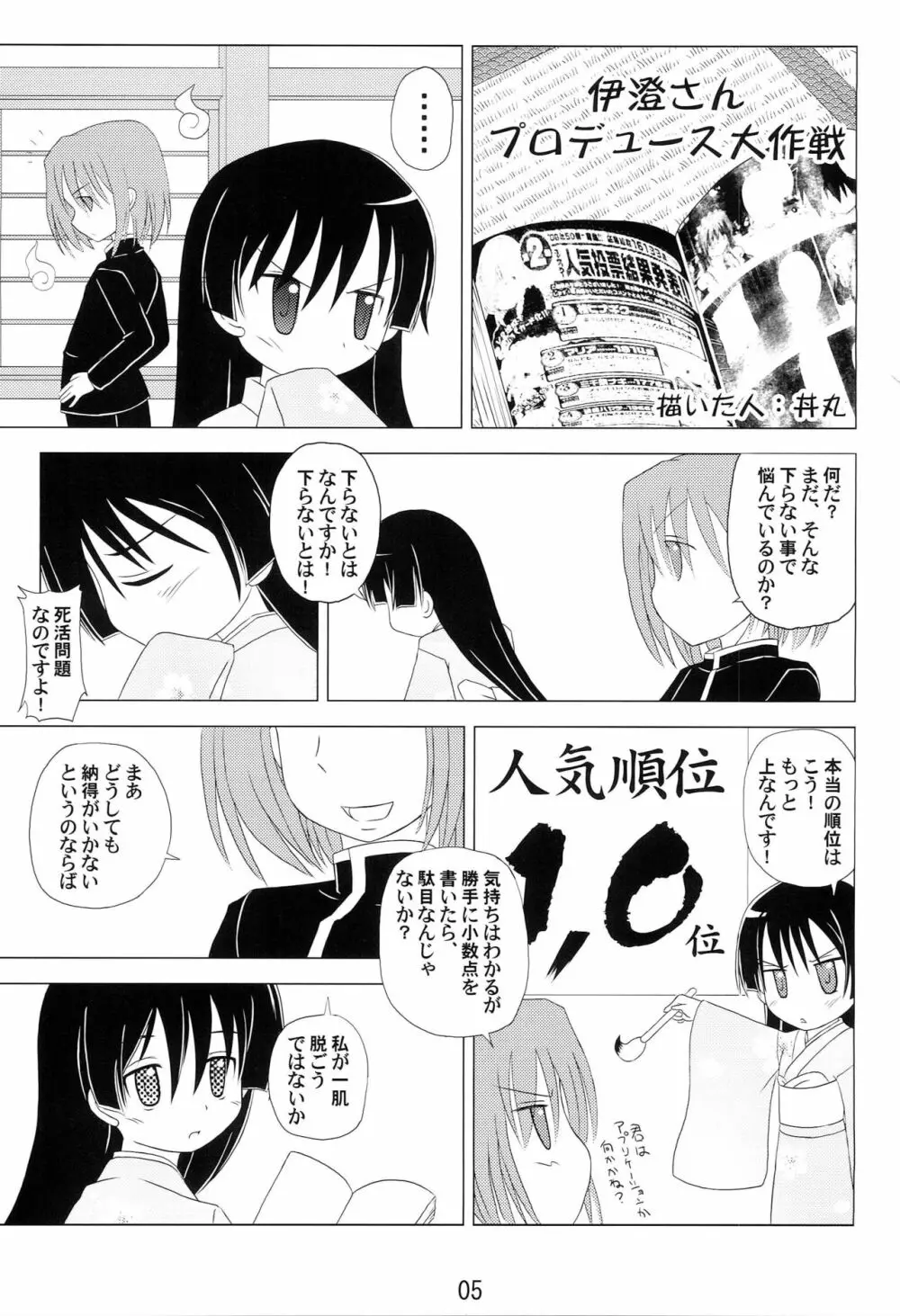 伊澄さんプロデュース大作戦 Page.4