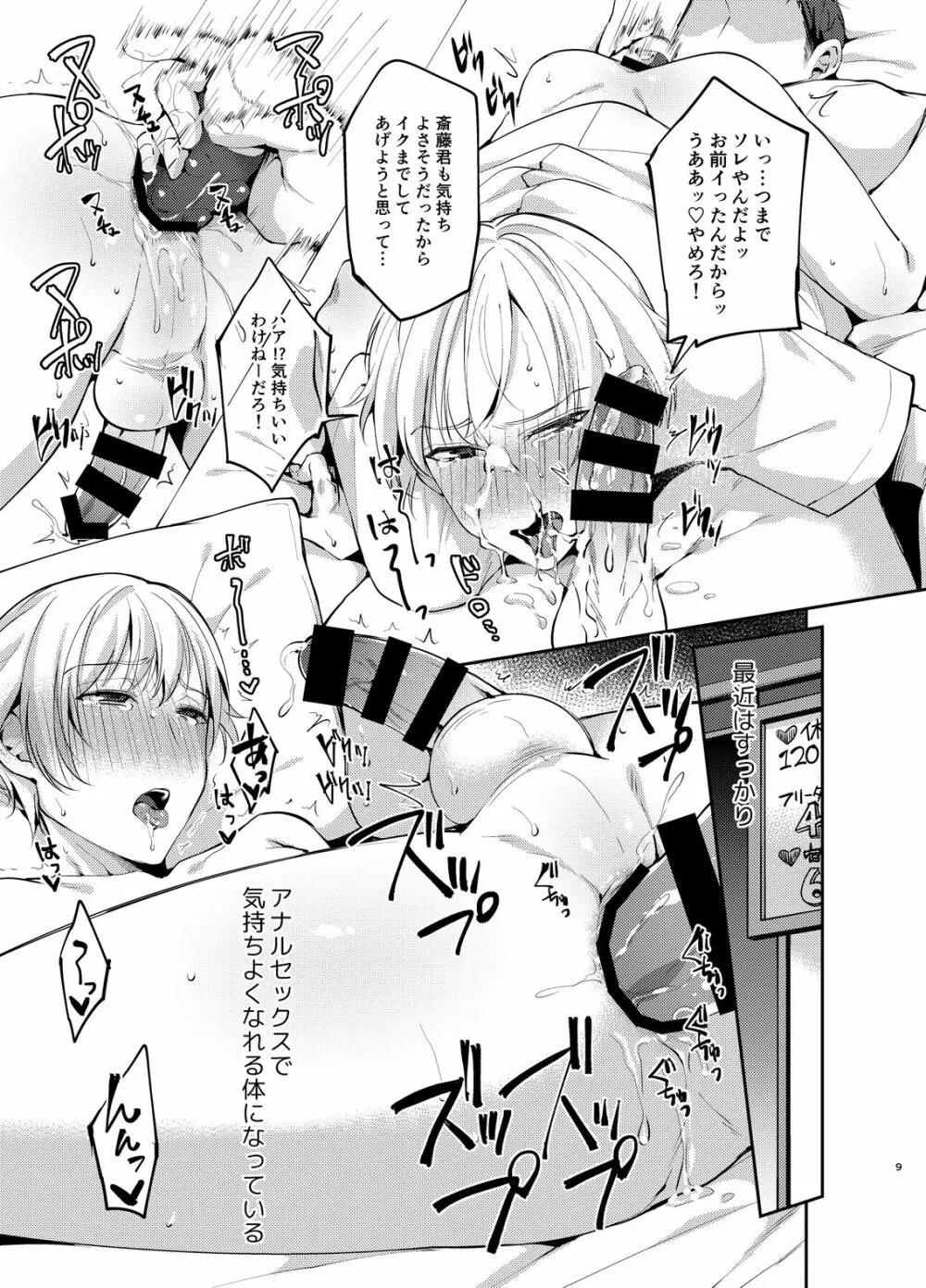 斎藤くんは僕の肉便器 Page.8