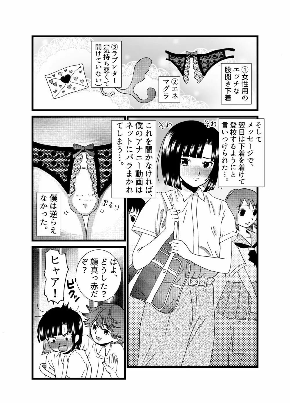 お尻でイっちゃう男のコ Page.7