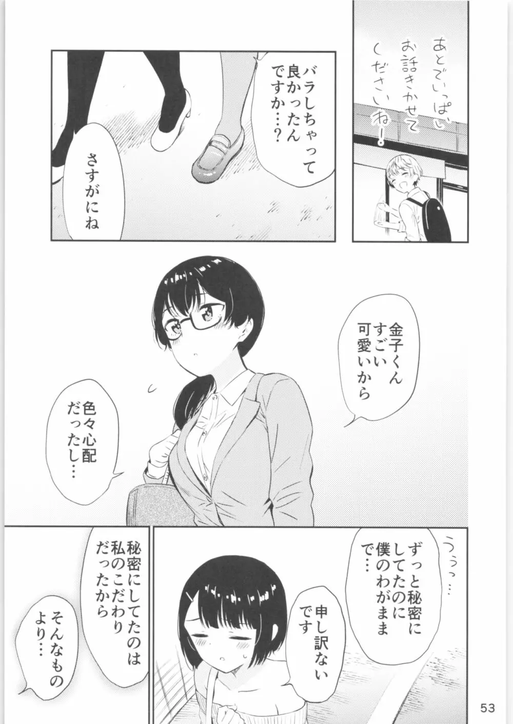 もしも女顔の男の子が女の子の体になったら Page.52