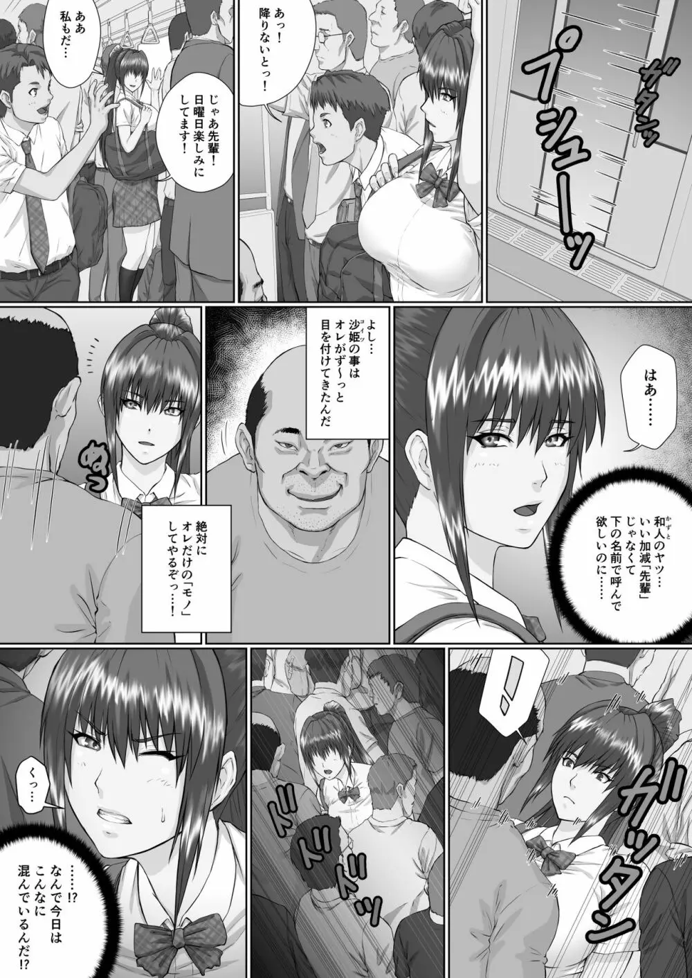 膣内射精おじさんに狙われた女は逃げることができない 〜瀬長沙姫編 VOL.1〜 Page.3