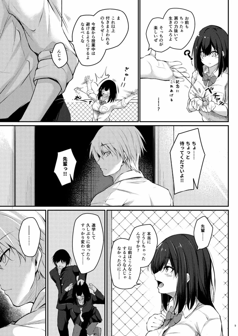 後輩風紀委員による不良先輩の更生方法 Page.8