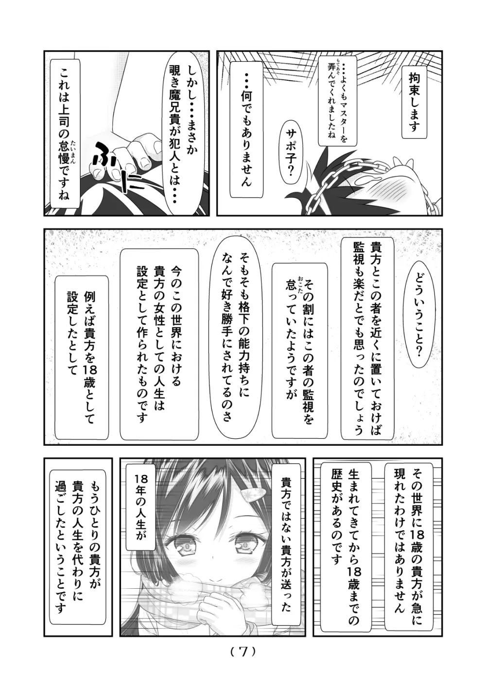 女体化チートが想像以上に万能すぎた その6 Page.8