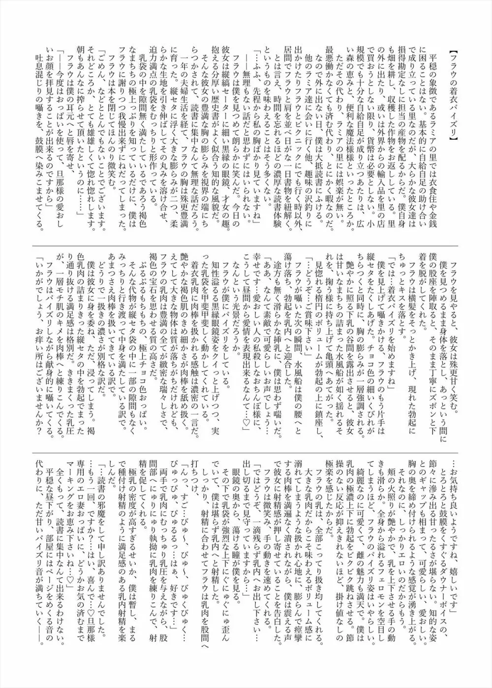 ラミアの里～合同誌～ Page.187