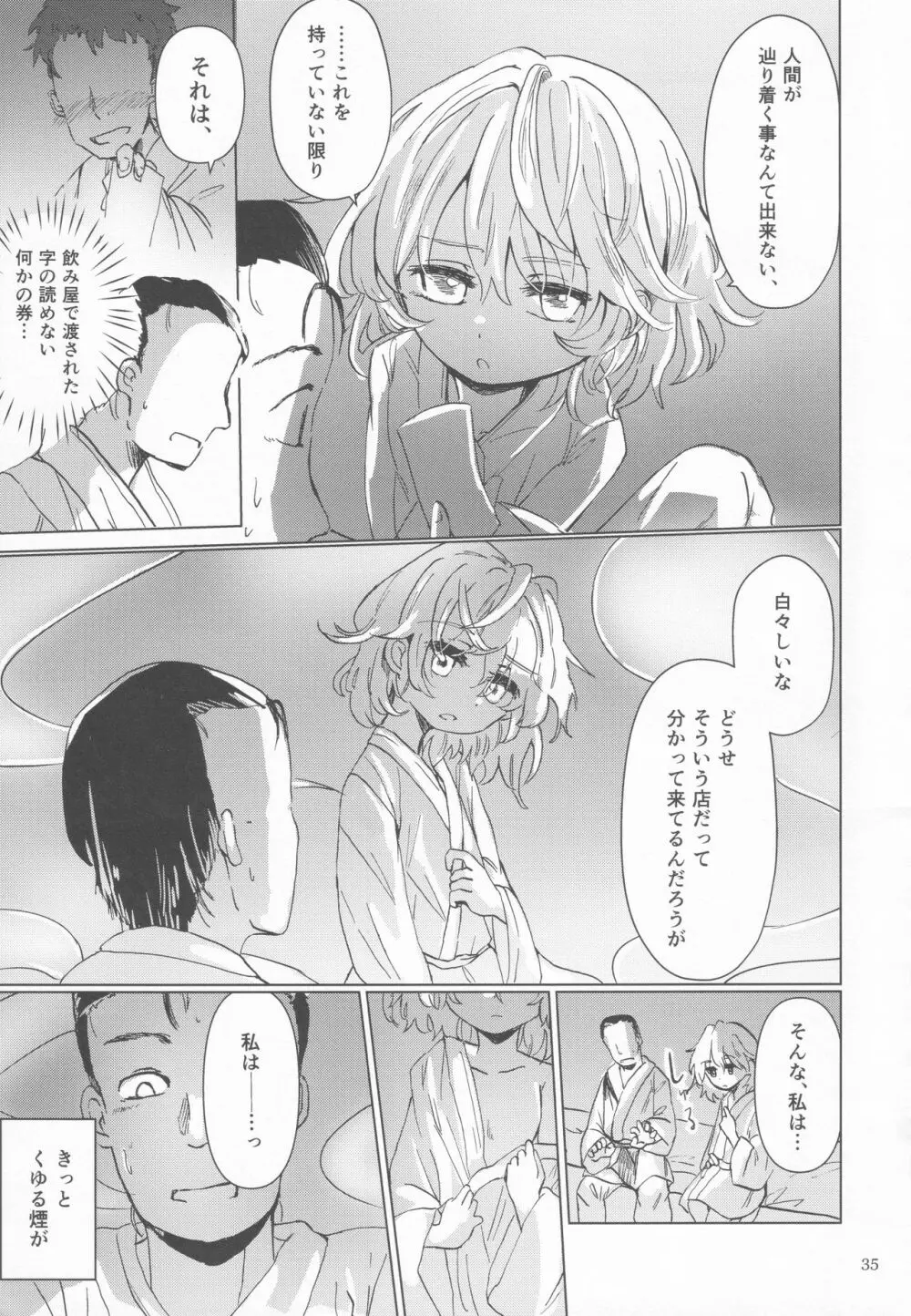 霧雨魔法店裏コース合同 霧雨魔理沙の裏稼業 Page.34