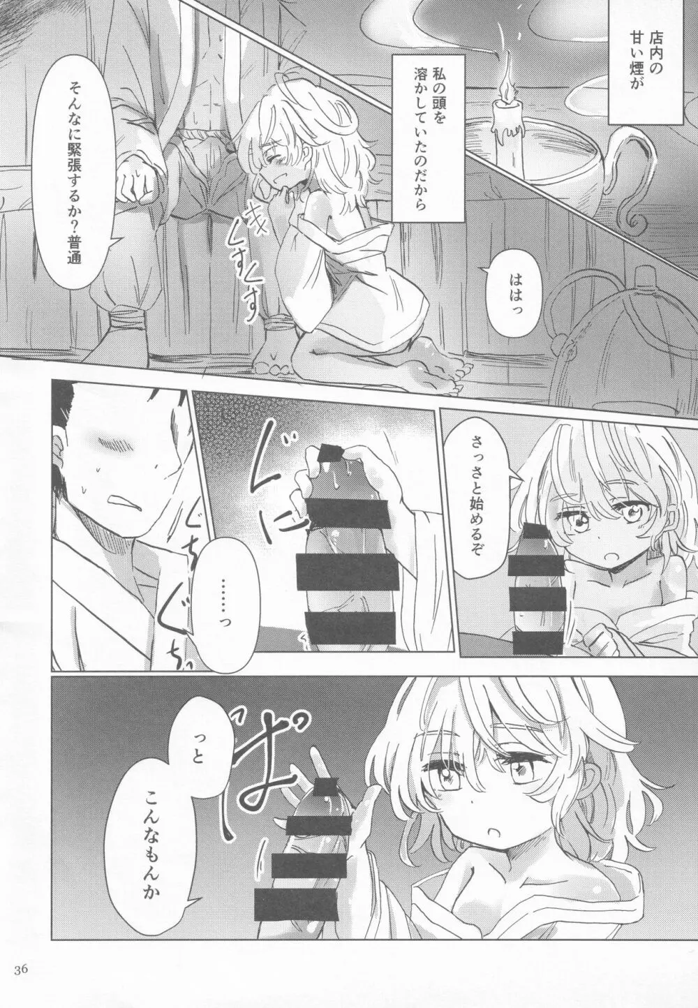 霧雨魔法店裏コース合同 霧雨魔理沙の裏稼業 Page.35