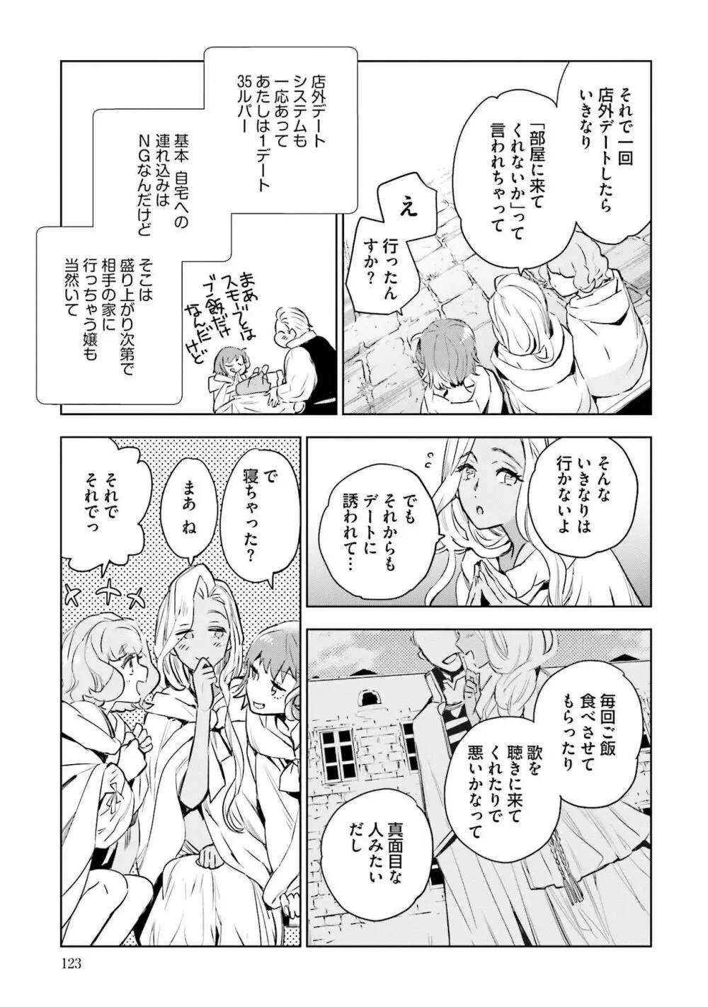 JKハルは异世界で娼妇になった 1-14 Page.125