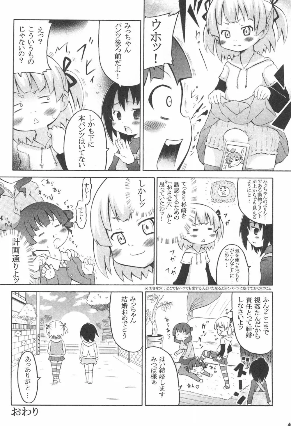 パンツだから恥ずかしいに決まってるじゃないの!! Page.48